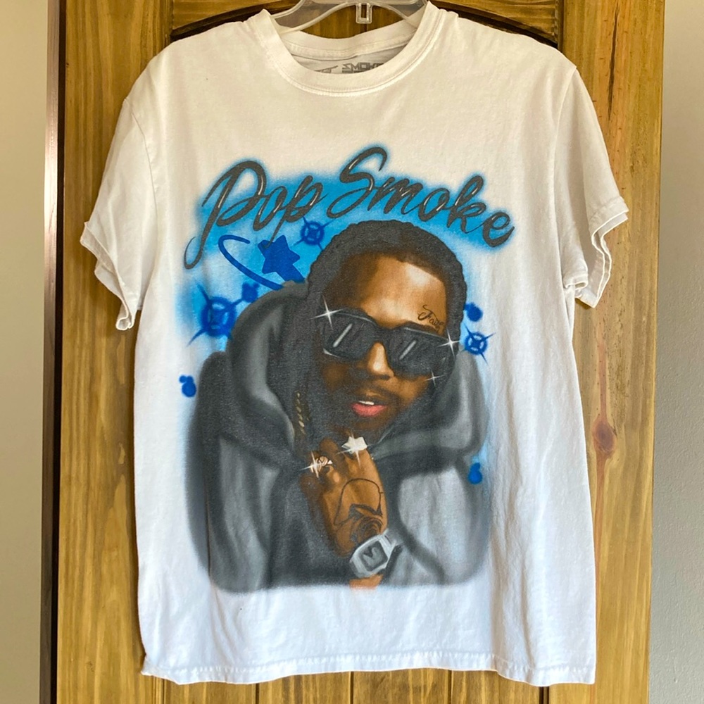 Pop smoke shirt from hot topic